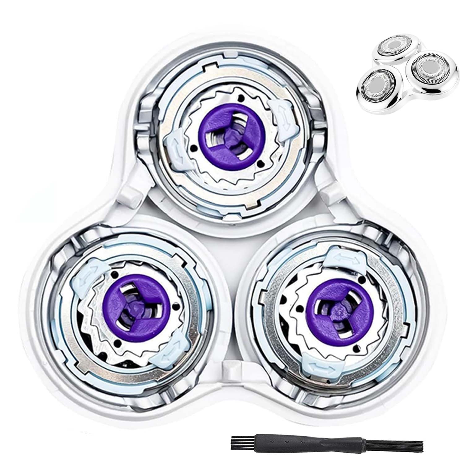Lames de rechange SH98, tête de rasage SH98 compatible avec les rasoirs Series 9000 et s9000 Prestige (support inclus), tête de rasage SH98 compatible avec les rasoirs SP981x SP982x
