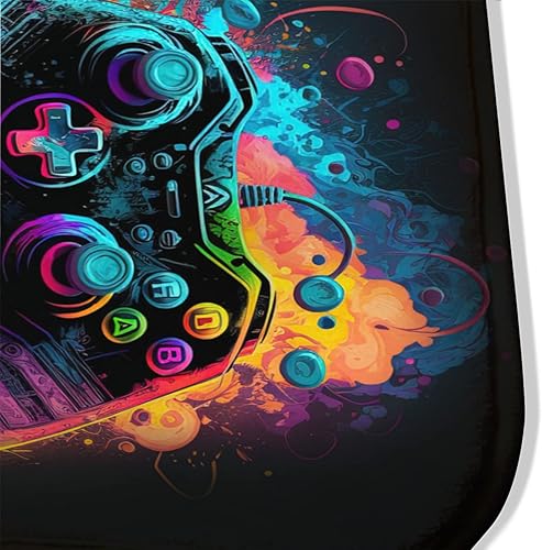 Miniatura 9 de NEBOTON Alfombra de juegos  Alfombra de sala de juegos para dormitorio de niños, alfombra de jugadores para deportes electrónicos sala de juegos o