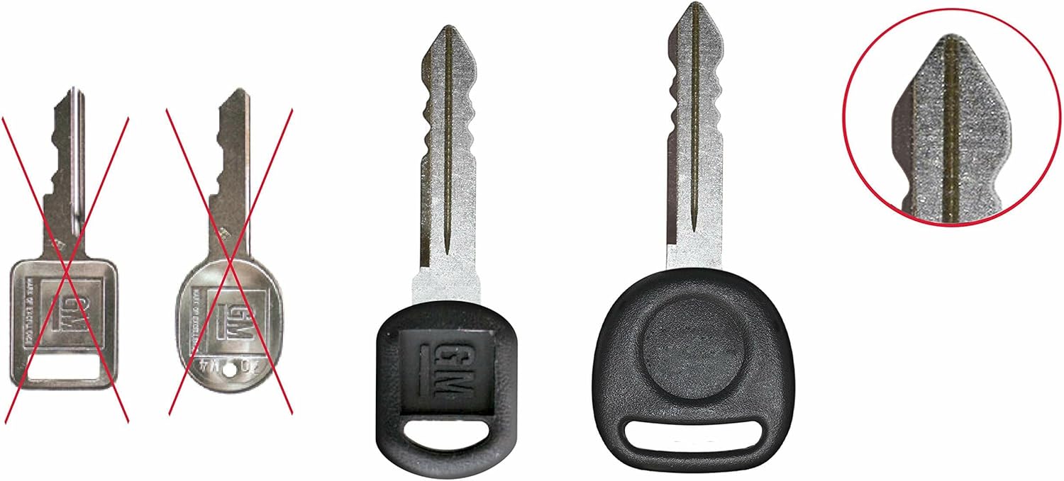 Bolt Lock 7025283 Coupler Pin Lock for Early Model Chevrolet, GMC, Hummer, Buick, Cadillac, Oldsmobile and Pontiac Keys