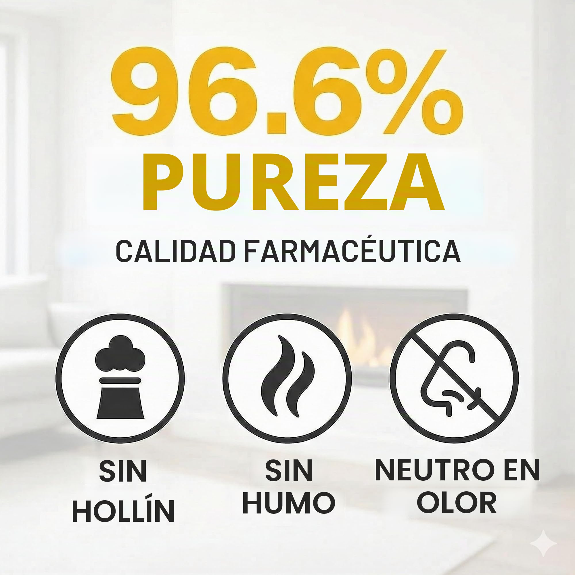 GiDeli bioetanol 30 l inodoro 96,6% etanol para chimeneas interiores y exteriores - De maíz y remolacha