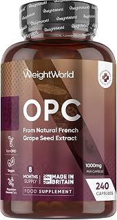 WeightWorld Grape Seed Extract Capsules 1000mg | 240 Capsules | 8 Months...