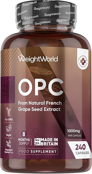 WeightWorld Kapsułki z ekstraktem z pestek winogron 240 kapsułek
