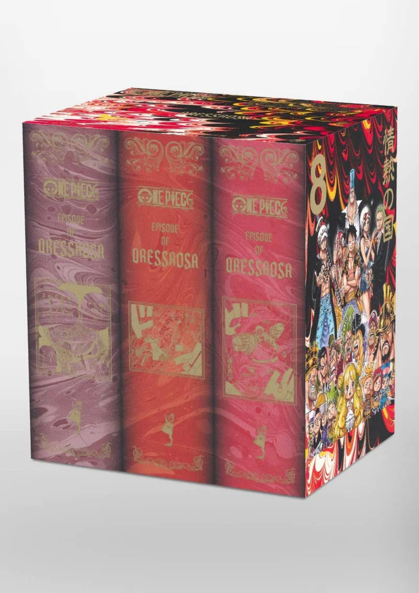 GLENAT One Piece – Coffret Dressrosa (Tomes 71 à 80) – Comic Boxen