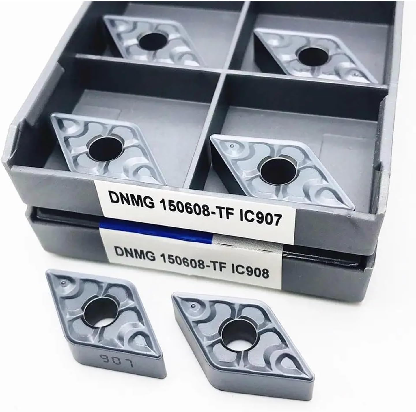 10PCS MG150604 MG150608 TF IC907 IC908 outer circle metal lathe turning tools lathe parts 150604(DNMG150608 TF IC908)