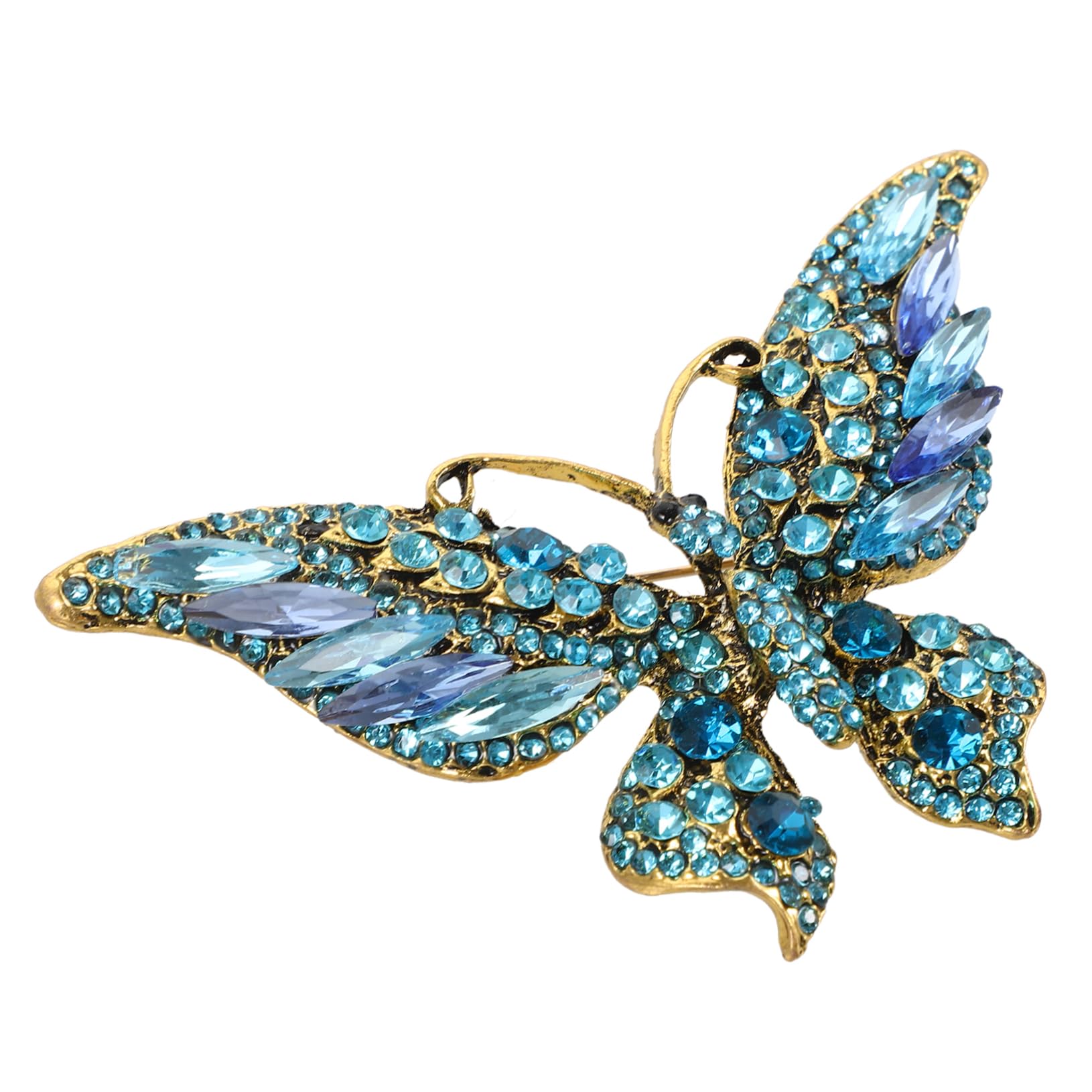 FOMIYES Spilla a Farfalla Carino Decorativo Donne Ragazze Pin Del Risvolto Pin Farfalla Spille Di Distintivo Della Farfalla Perni Spilla Da Scialle Lega