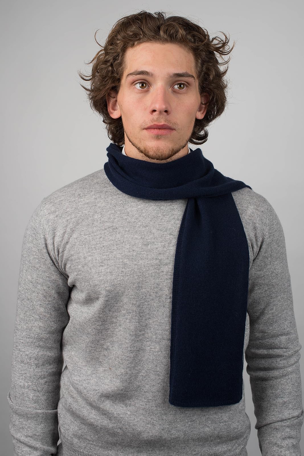 DALLE PIANE CASHMERE - Mini Sciarpa 100% cashmere - Uomo/Donna