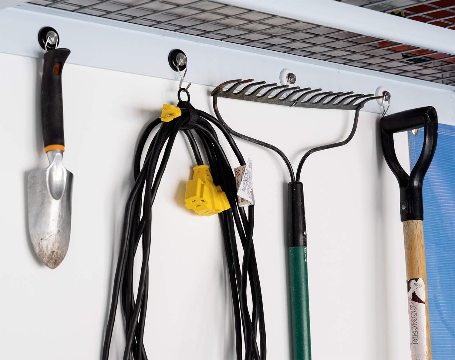 Mavoro Strong Magnetic Hooks for Hanging. Up to 65 lbs. Set of 2 Black Magnet Hooks Heavy Duty Magnets, Neodymium 52 Rare Earth Magnets. Rotating Swivel Style Magnet Hook for Refrigerator, Locker etc