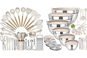 Ultimate Chef Mixing Bowls with Airtight Lids