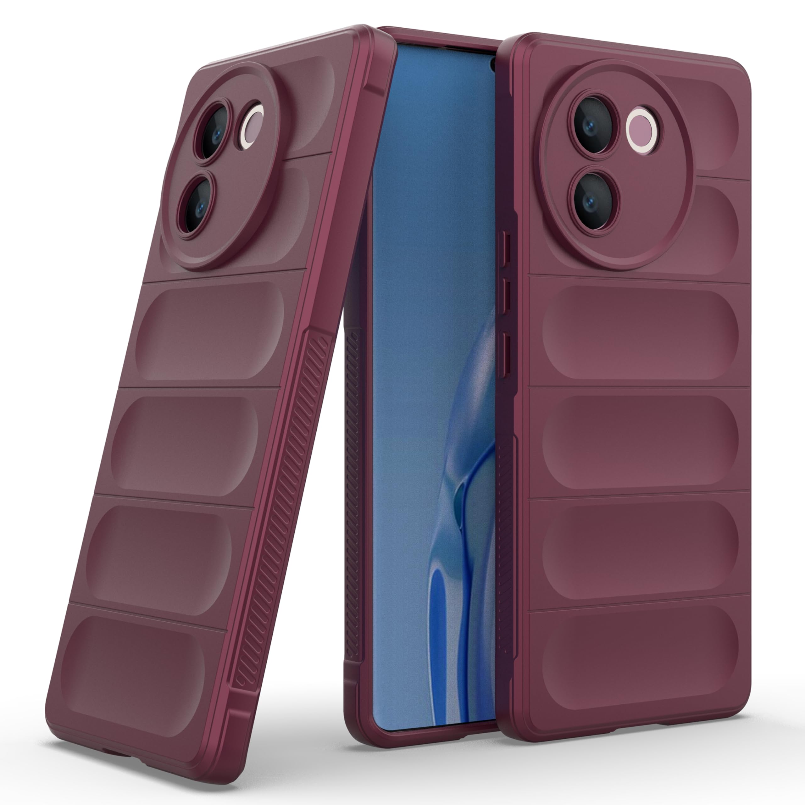Zapcase Back Case Cover for Vivo V30e 5G | Compatible for Vivo V30e 5G Back Case Cover | Liquid Silicon Case for Vivo V30e 5G with Camera Protection |Plum (B0D5H9DXM2) Amazon Price History, Amazon Price Tracker