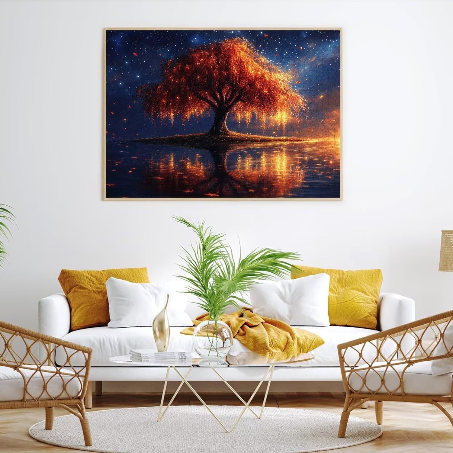 Puzzle dla dorosłych 2000, gwiaździste niebo, 99 x 70 cm, n-796