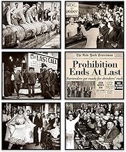 Vintage Prohibition Era Wall Art Set of 6 8x10 Unframed Posters–Sepia-Tone Historical Bar Scenes, Retro Prohibition Repeal Artwork, Speakeasy-Inspired, Roaring Twenties Antique American History Prints