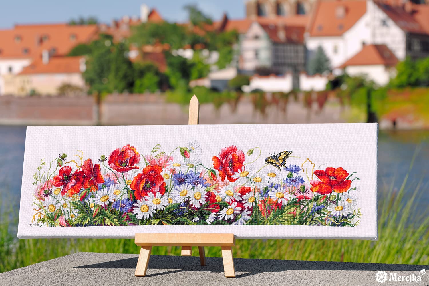 The birds - spring aida Leti Stitch telpakket | Leti Stitch | Zaans Geluk
