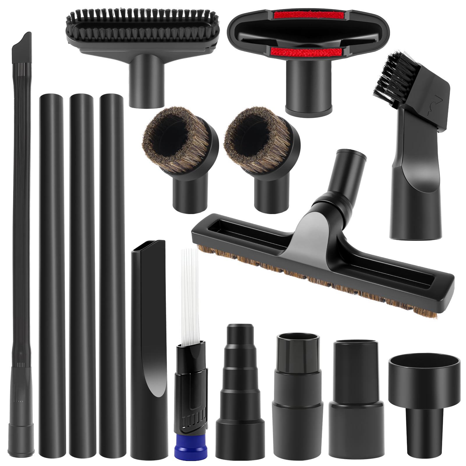 Photo 1 of SEVNX Universal Vacuum Attachments Kit (16 PCS)
