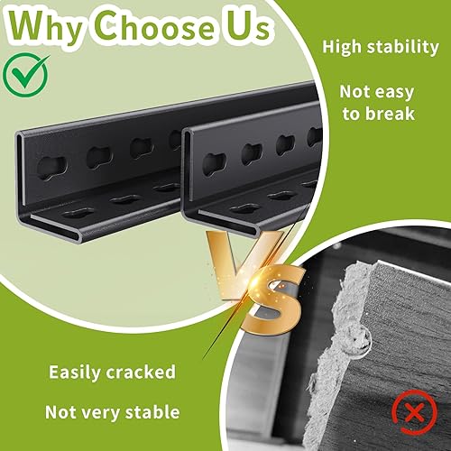 Miniatura 5 de Estantería de garaje resistente, fácil montaje, estantería de metal ajustable de 5 niveles, estante de utilidad, organizador de almacenamiento para