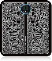 Massageador de pé EMS para remodelar as pernas, massageador elétrico EMS para pés, estimulador muscular, recarregável por USB, pulsos, de baixa frequência, massagem e circulação dos pés, máquina corporal