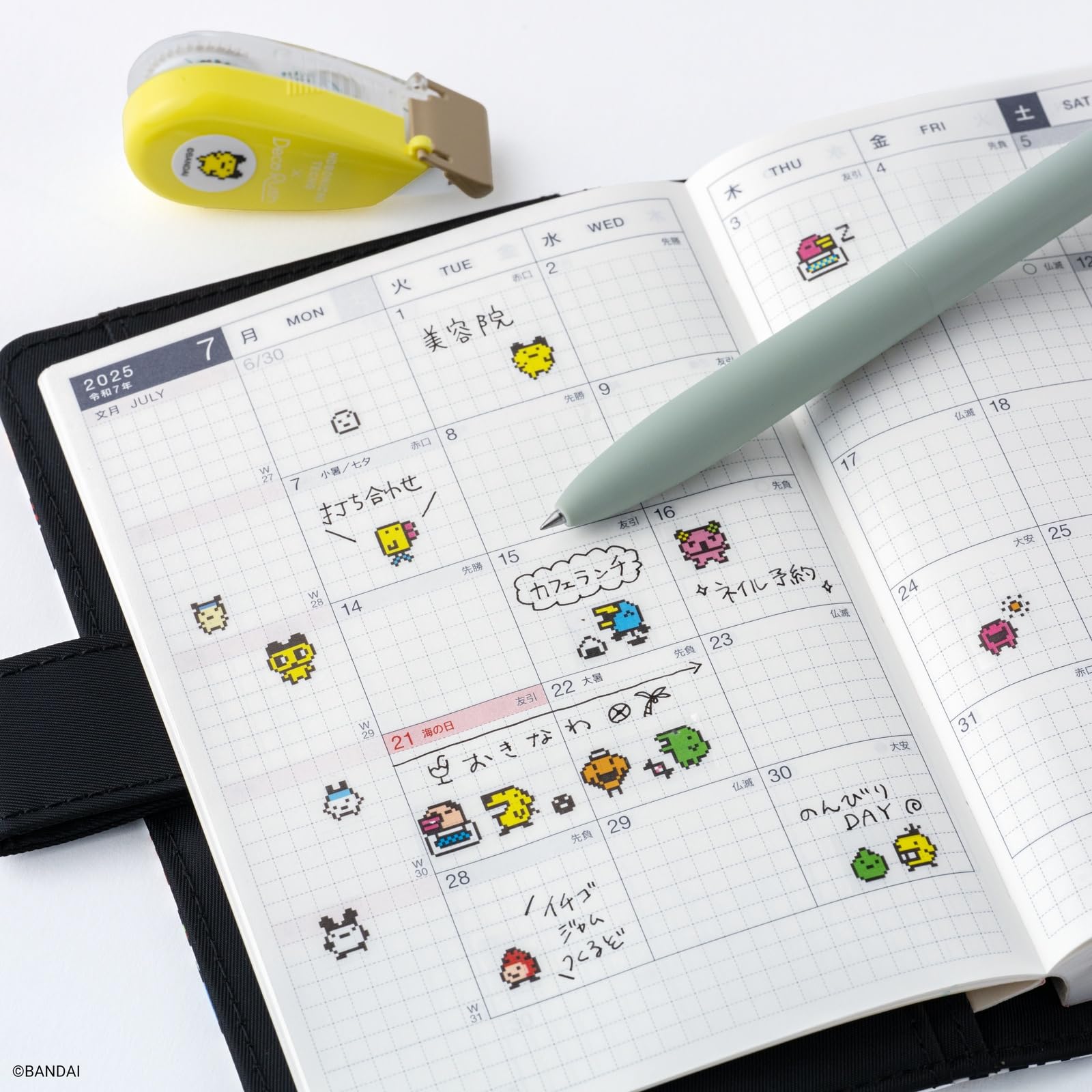 Amazon | ほぼ日手帳 プラス×ほぼ日/デコラッシュ たまごっち 手帳