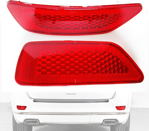 57010720AC, 57010721AC Reflectores de parachoques trasero izquierdo y derecho compatibles con Jeep Grand Cherokee 2011-2021, Jeep Compass 2011-2017,