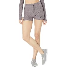 UFC 4" Tech Workout Womens Summer Shorts Elasticated Waistband Front Pockets Blended Polyester