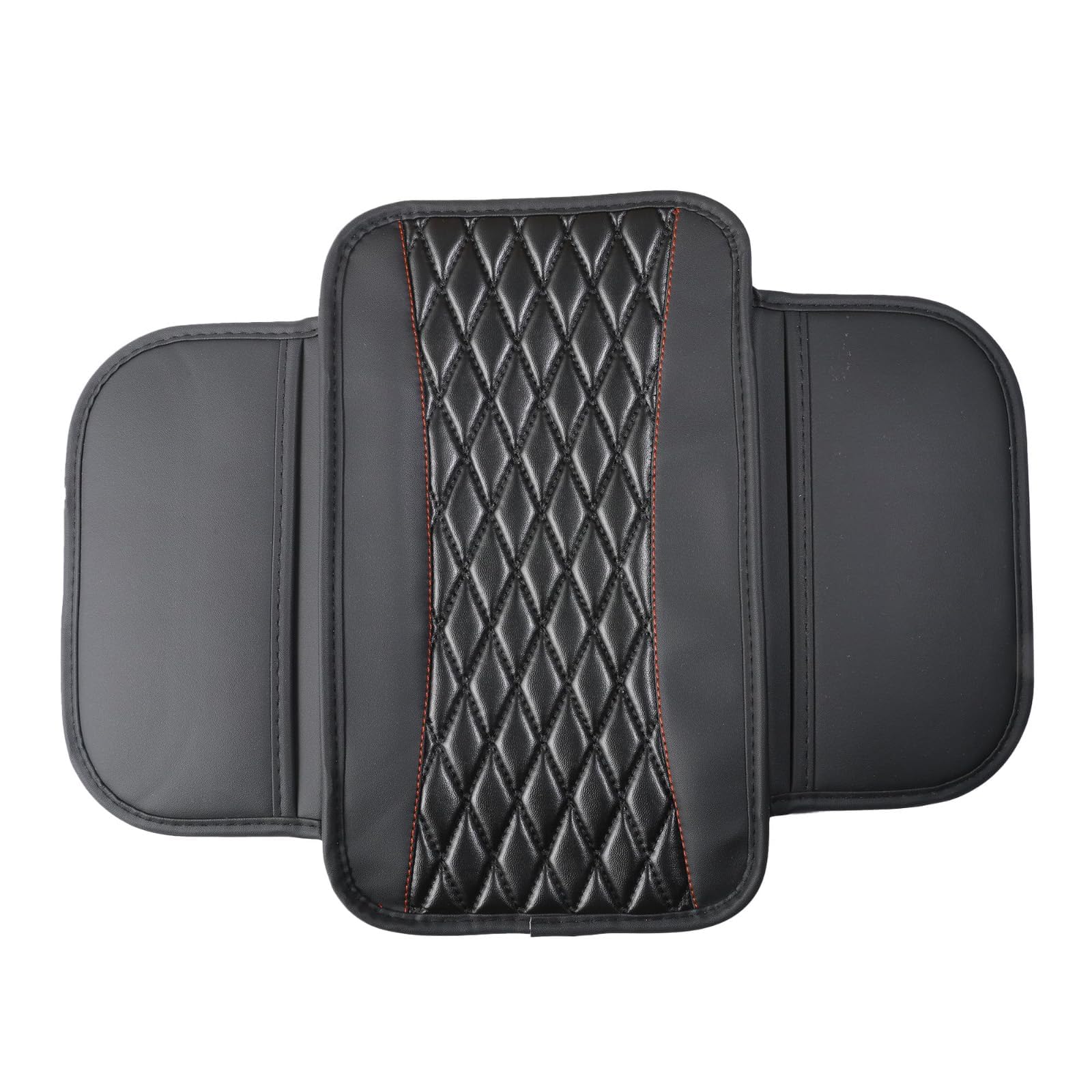 UWQXJJICP Car Armrest Box Mat, for Toyota Proace City Verso LWB 2020-2025 Leather Waterproof Center Console Pad Car Armrest Box Cover Protector Comfortable Decor Accessories,A
