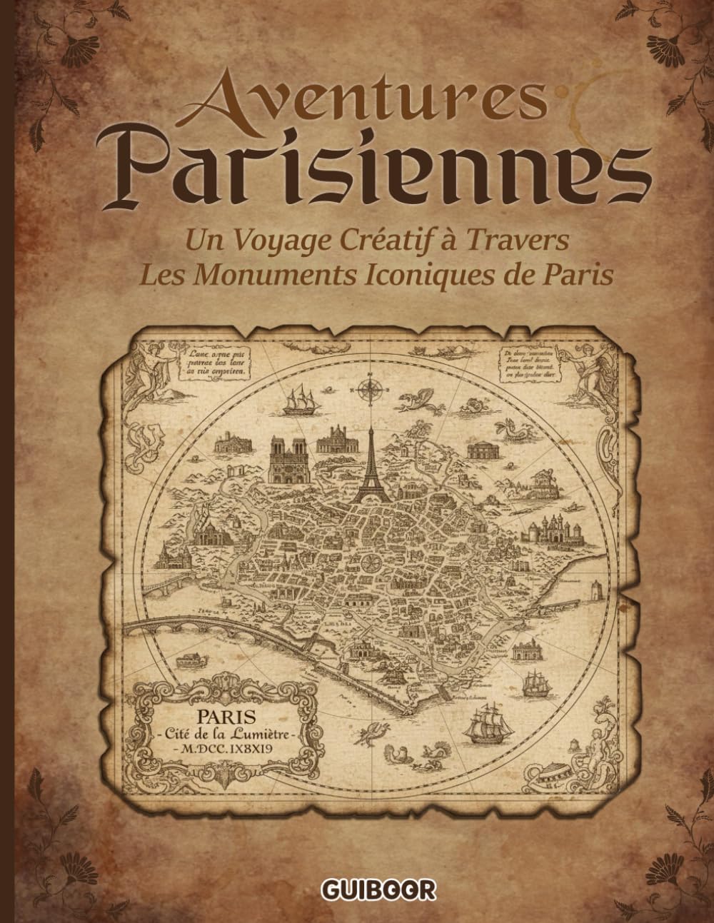 Livre de coloriage Paris – 50 lieux emblématiques à colorier: Un voyage créatif à travers les plus beaux monuments de la capitale (Vive La France)