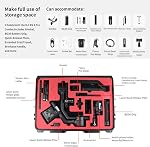 RS4 Coque dure, Boîte de transport pour DJI Ronin RS 4 /RS 4 Pro Accessoires de protection pour stabilisateurs Gimbal, résistant aux chocs, RS4 WaterproofCase,Noir[cas seulement]