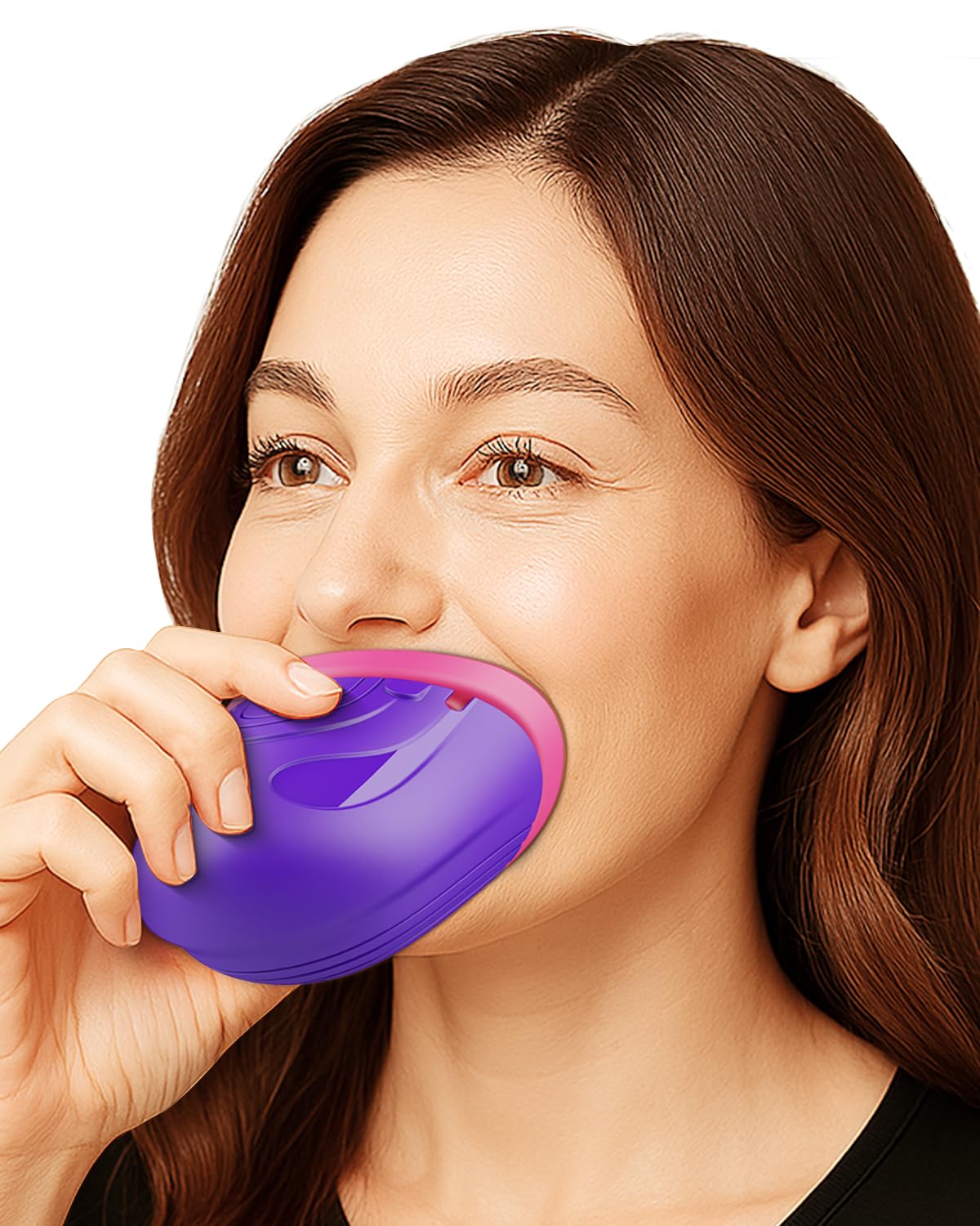 Vocal Dampener for Singers, Actors, Performers, Stress Relief, Portable Warm-Up Room for Singing Practice, Soundproof Voice Dampener (Pink+Violet)