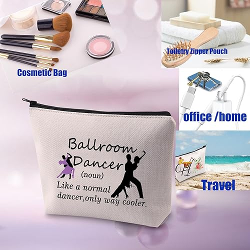 Miniatura 4 de PXTIDY Baile de salón Regalo de baile de salón Definición de bailarina de salón Bolsa de maquillaje Bailarín Tango Dancer Regalo para amantes de la