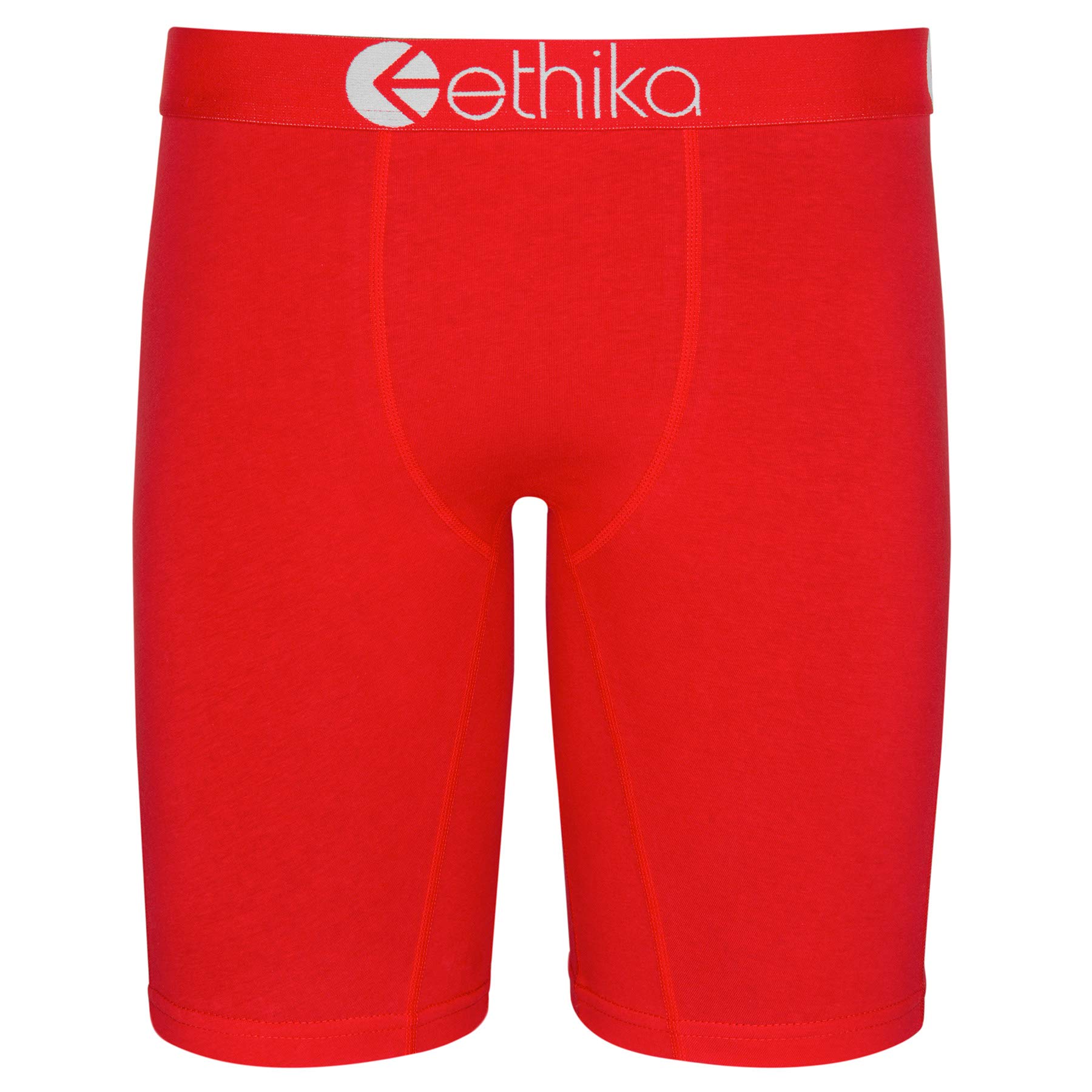 Ethika Mens Staple Boxer Brief Solids Native Orange