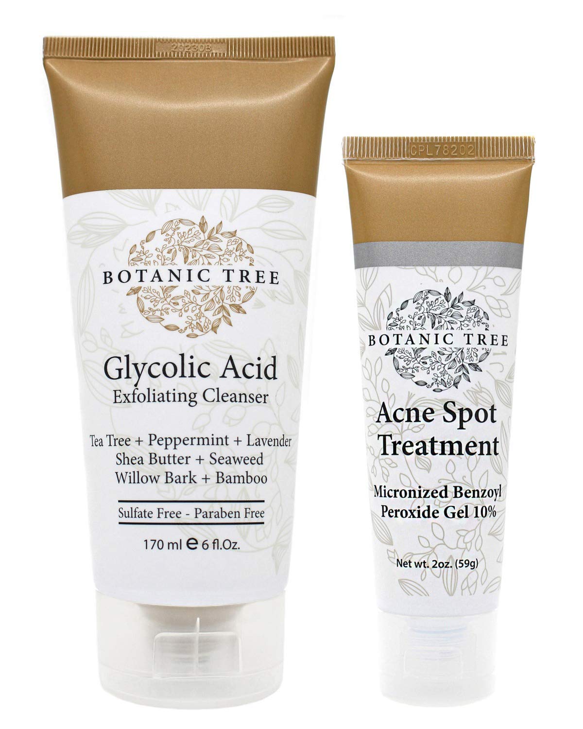Buy Botanic Tree Glycolic Face Wash Exfoliating 6oz w/10 Glycolic and