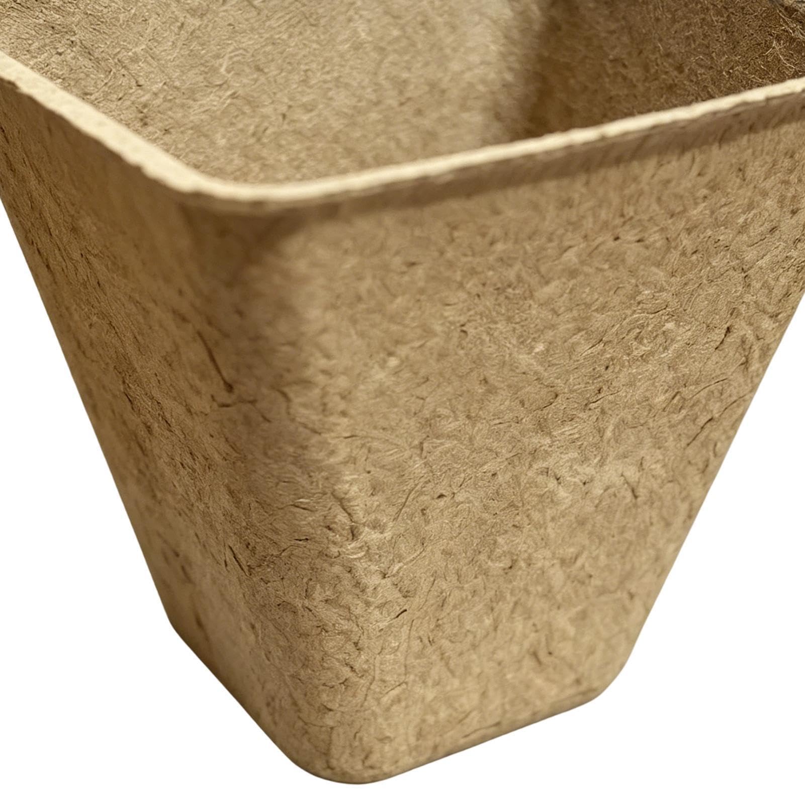 Macetas de Inicio para Plantas Macetero Cuadrado Reutilizable de 70 Piezas | Kit con contenedores y vasos para plántulas Para Exterior Balcón Patio Jardín Invernadero Tomate Flor Verdura