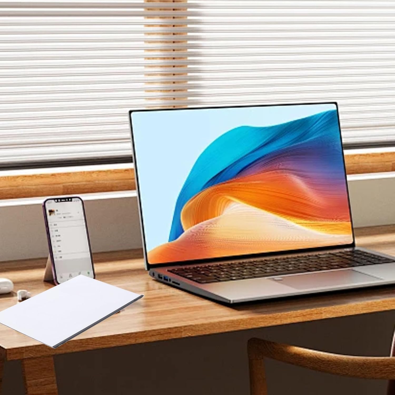 Computer Blue Light Blocking Screen Protector, 5 Layer Design Filter, 61% Blue Light 420 460nm Filter with Soft Cleaning Wipes, Ideal for 24inch 16:9 PC Monitors