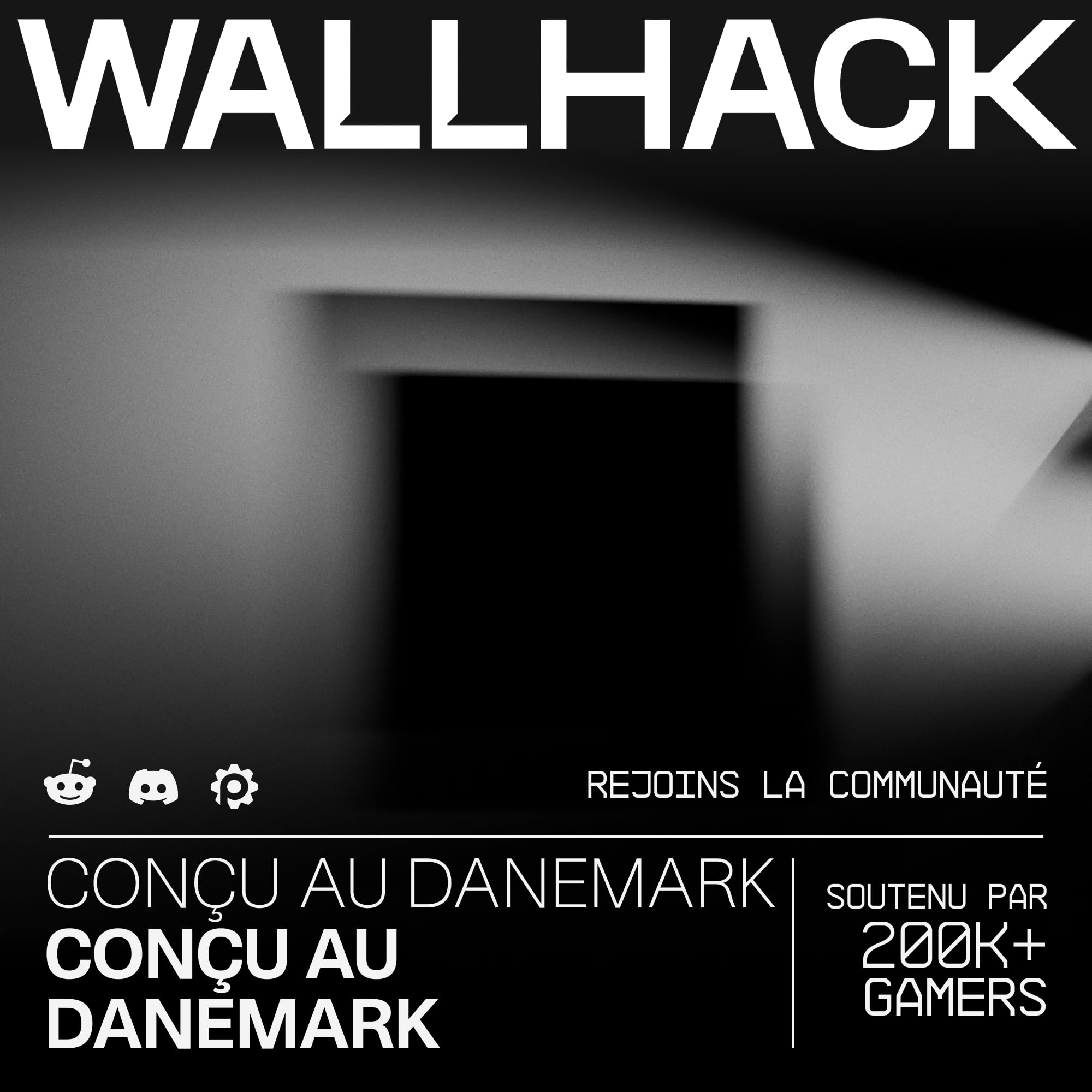 Wallhack SP-005 Tapis de Souris Gaming en Verre – Speed Surface, Grand Format pour Esports, Glide Fluide à Faible Friction, Verre trempé, Profil Ergonomique Fin, Durable et Portable avec étui | Blanc