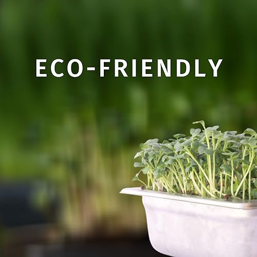 Miniatura 6 de Kit de cultivo de microgreens hidropónicos de acero inoxidable, kit hidropónico infinitamente reutilizable para semillas microverdes y semillas de