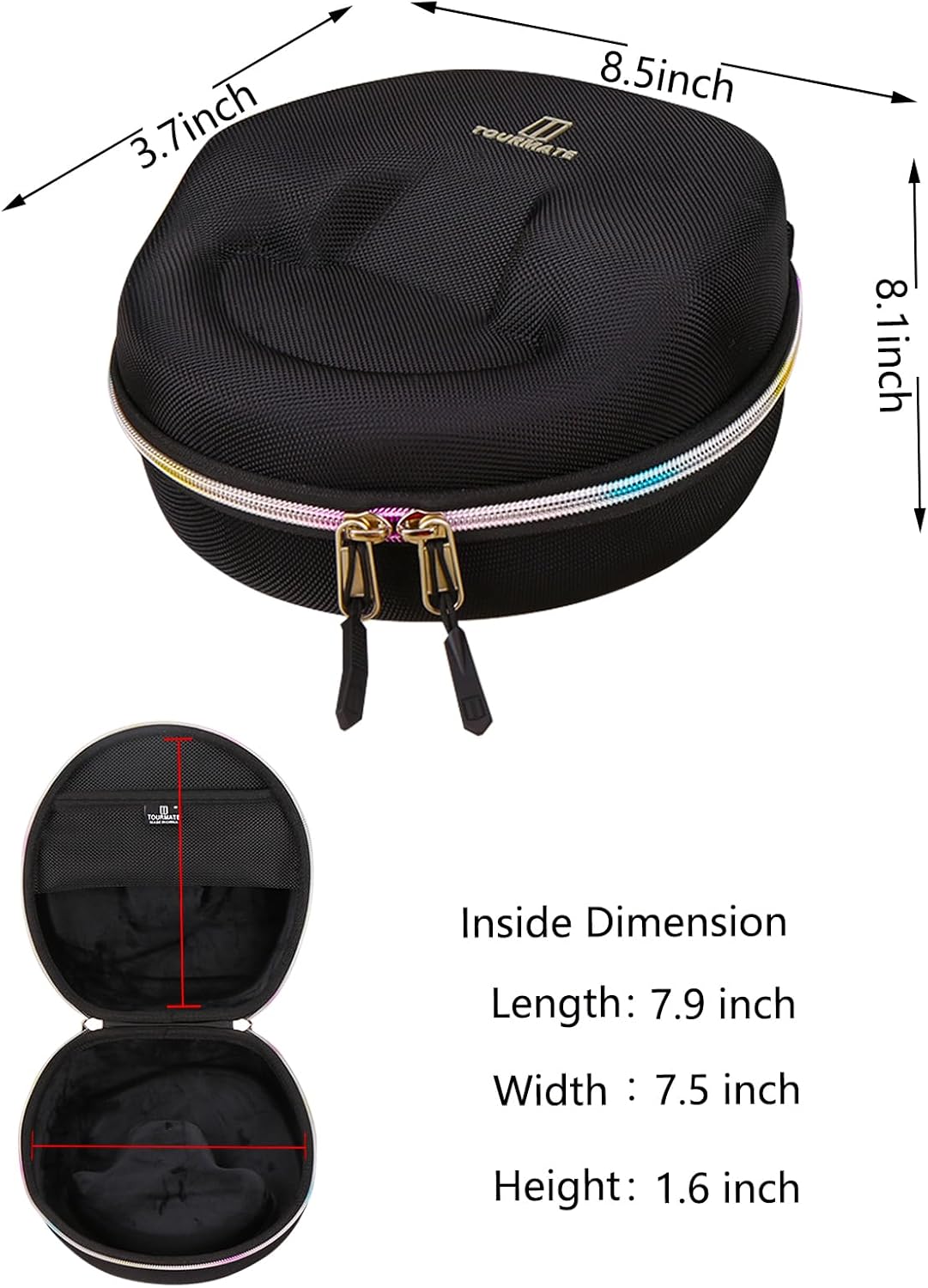 Hard Storage Case for Astro Gaming/WESEARY/Fachixy Headset- Travel Case for Astro A10/A20 Gaming Headset Gen 2 Wired(Only Box) (Black) - Image 5