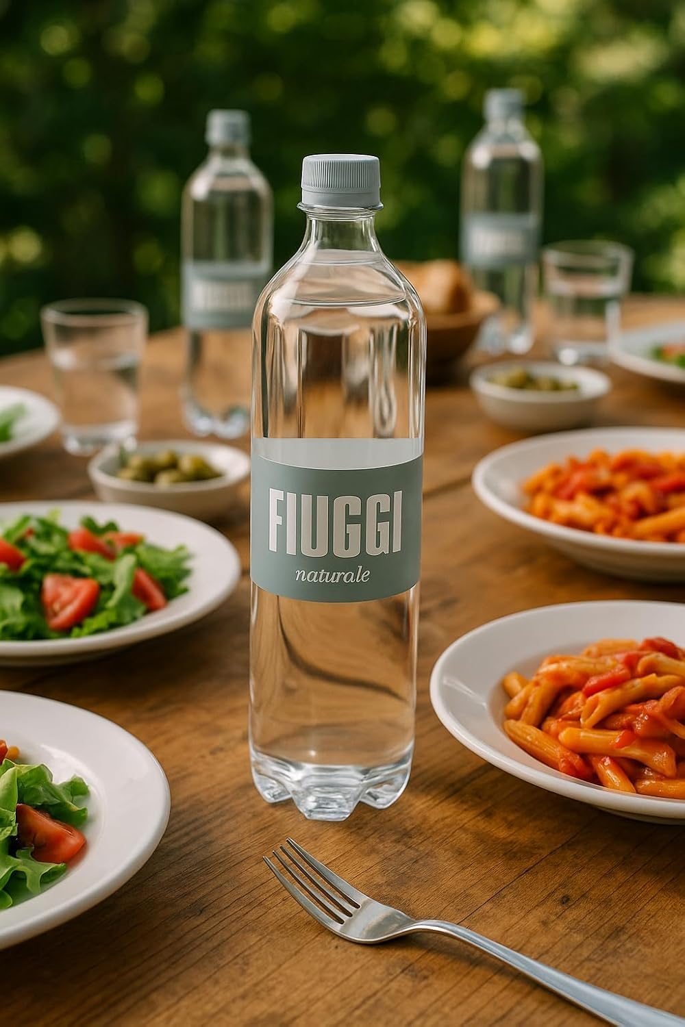 12 Bottiglie Acqua Minerale Naturale 100cl – Oligominerale in PET per Fiuggi – Idratazione Leggera Quotidiana, Totale 12 Litri