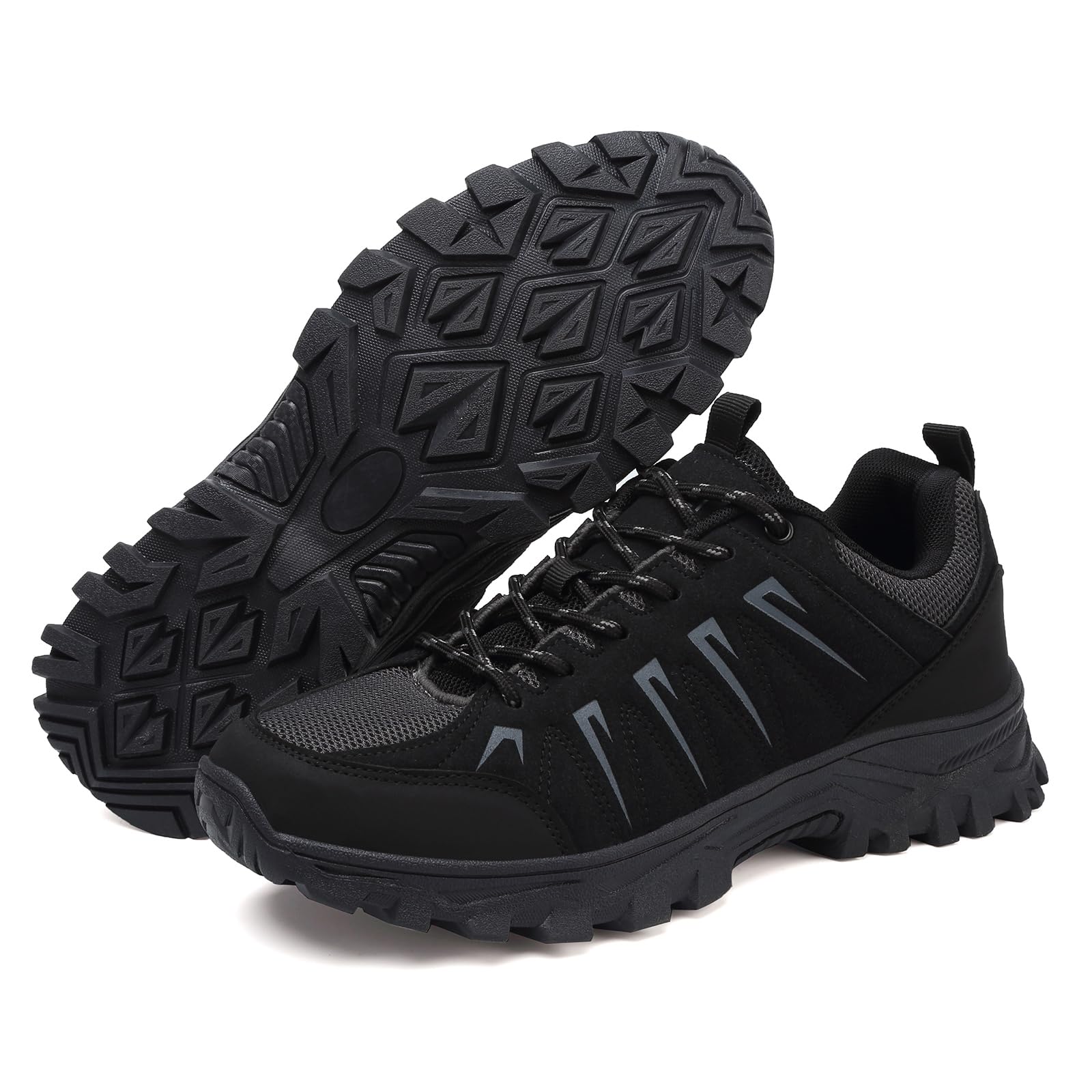 HaloTeam Zapatos de Senderismo Hombre Antideslizantes Transpirable Trekking Sneakers Escalada Zapatillas de Montaña EU 39-EU 45