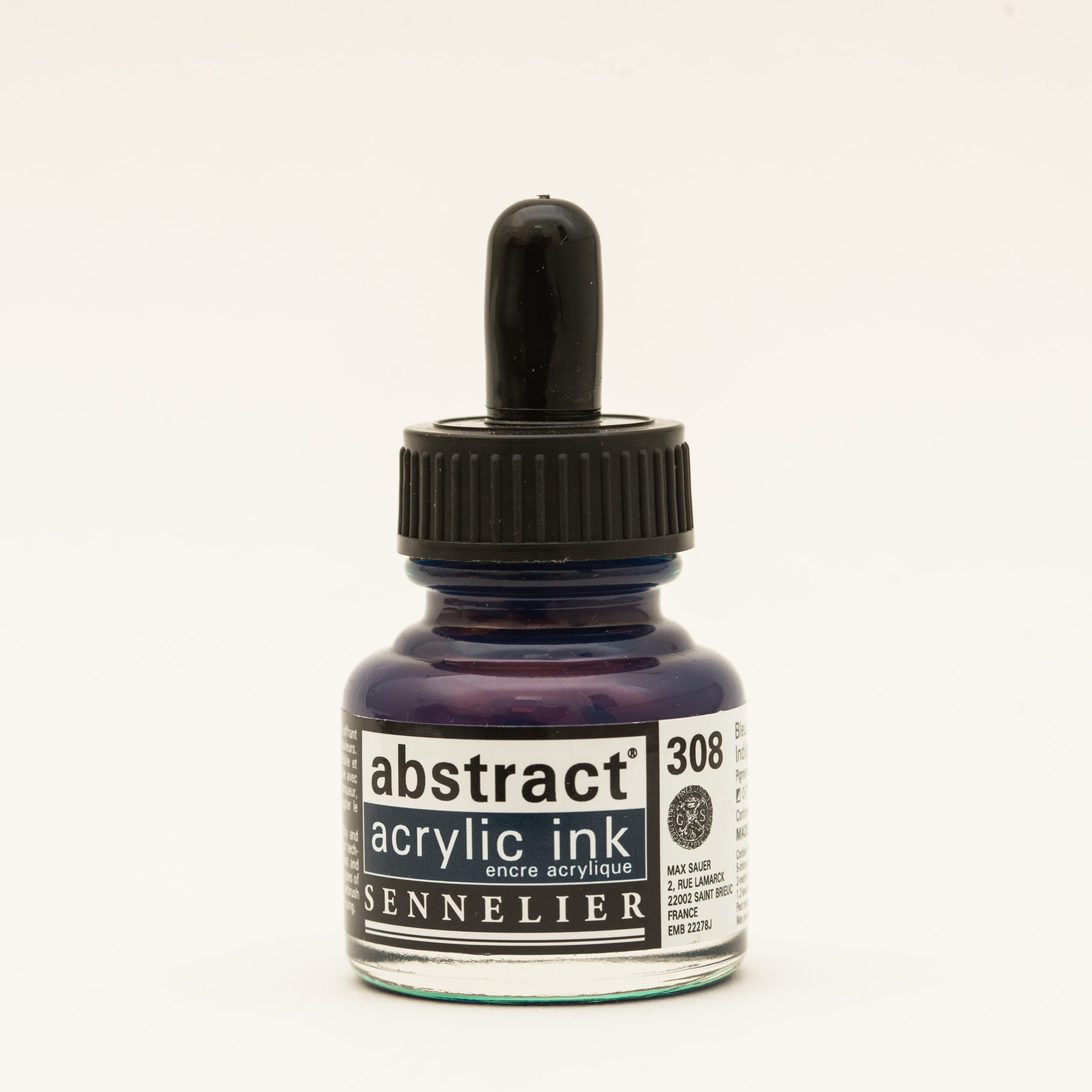 SENNELIERAbstract Acrylic Ink, 30ml, Indigo Blue