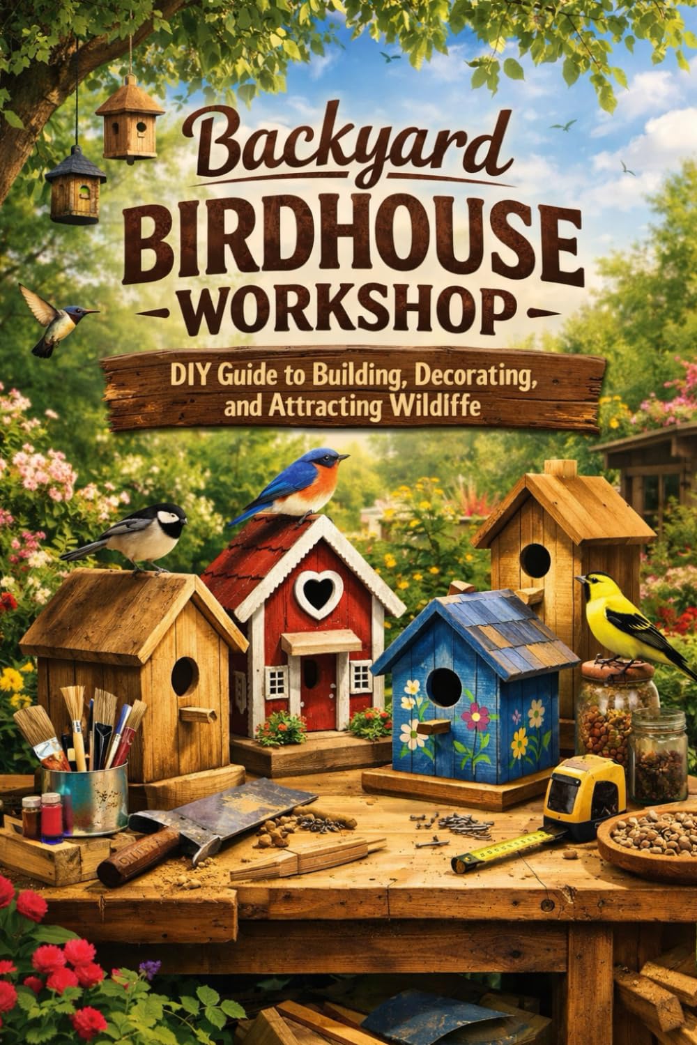 Backyard Birdhouse Workshop: DIY Guide to Building, Decorating, and Attracting Wildlife