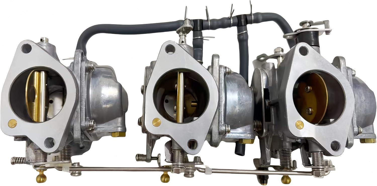 Boat Motor 3pcs/set Carburetor Carb Assy for Yamaha Outboard Engine 60HP E60 T60 2 stroke Engine 6K5-14301-01 6K5-14301-02 6K5-14301-03