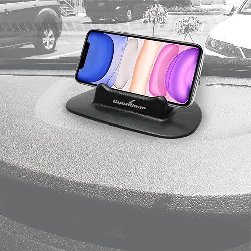 Miniatura 7 de Soporte de silicona antideslizante para salpicadero, compatible con Tesla Model 3 Y, iPhone 14 Pro Max Mini 13 12 11 Samsung Galaxy S22 21 S20