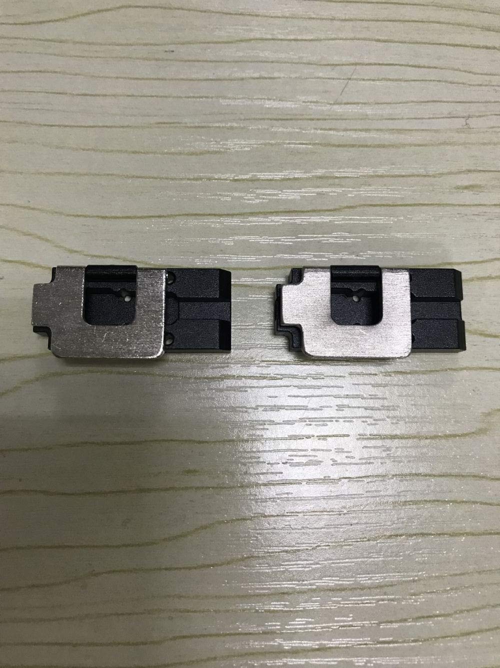 KOMSHINE One Pair Fiber Optic SOC Splice on Connector Suit GX36/GX37 Optical Fiber Fusion Splicer Fiber Holder