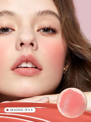 Vista 2 de SHEGLAM Color Bloom Liquid Blush Makeup for Cheeks Matte Finish - Devoted Candy Apple