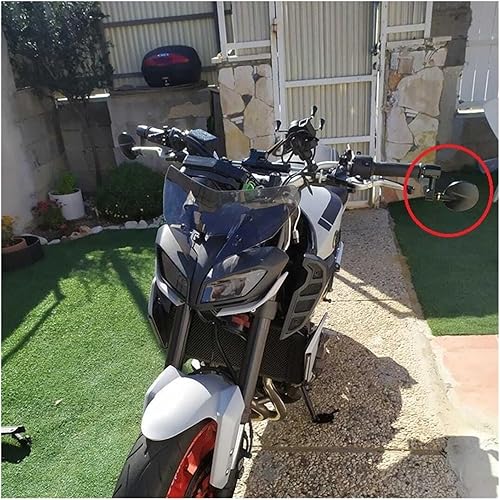 Miniatura 5 de Motocicleta Cafe Racer Espejos retrovisores Manillar Extremo Lado Espejo Retrovisor Para Suzuki B-King 2007-2012