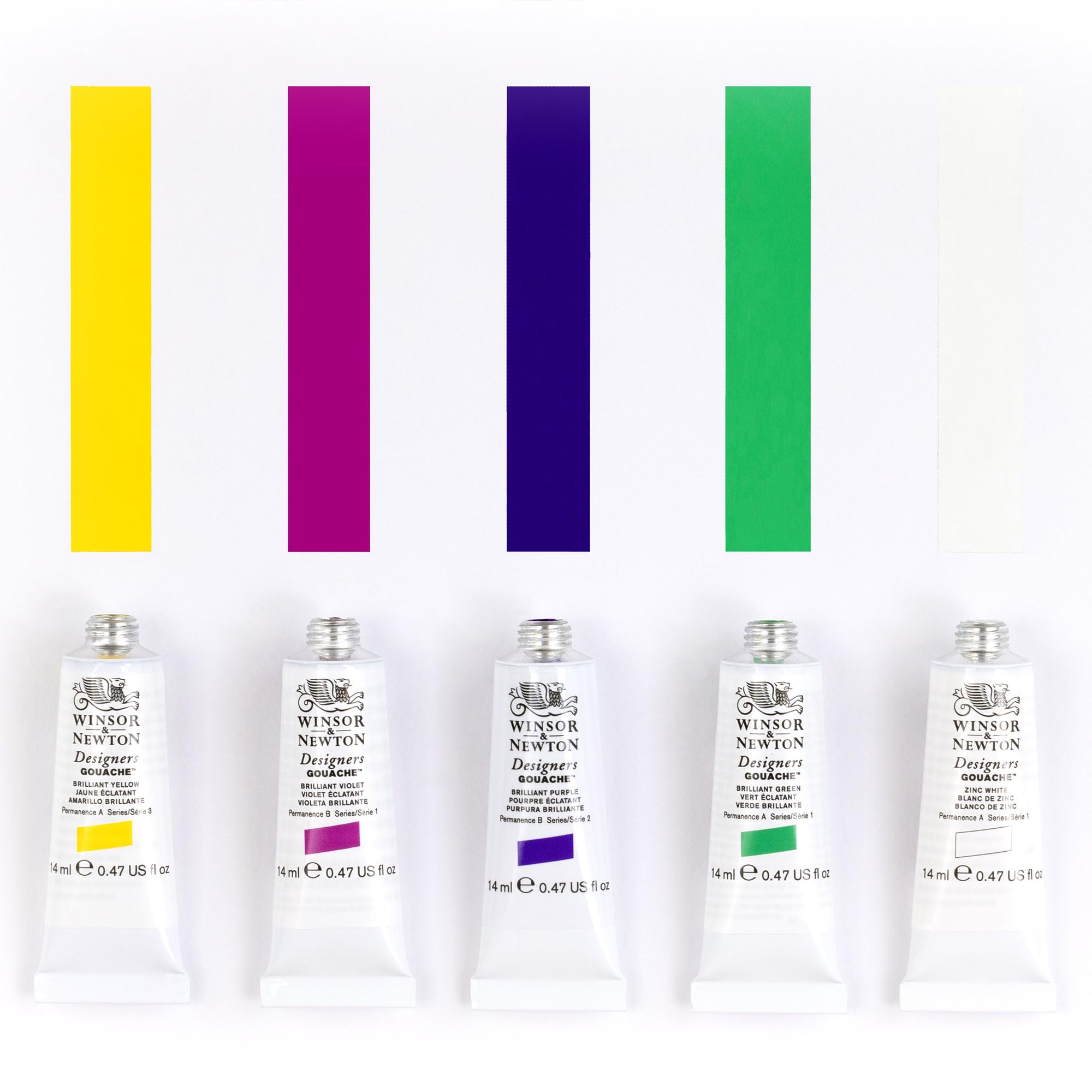 Designers Gouache Brilliant Set, 5 x 14 ml