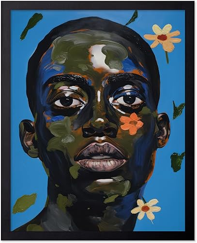 Miniatura 25 de Monem Art Póster de Cara Geométrica - Impresión de Dibujo de Líneas Retro - Arte Moderno - Arte Abstracto - Arte de Rostros - Arte Boho Elegante -