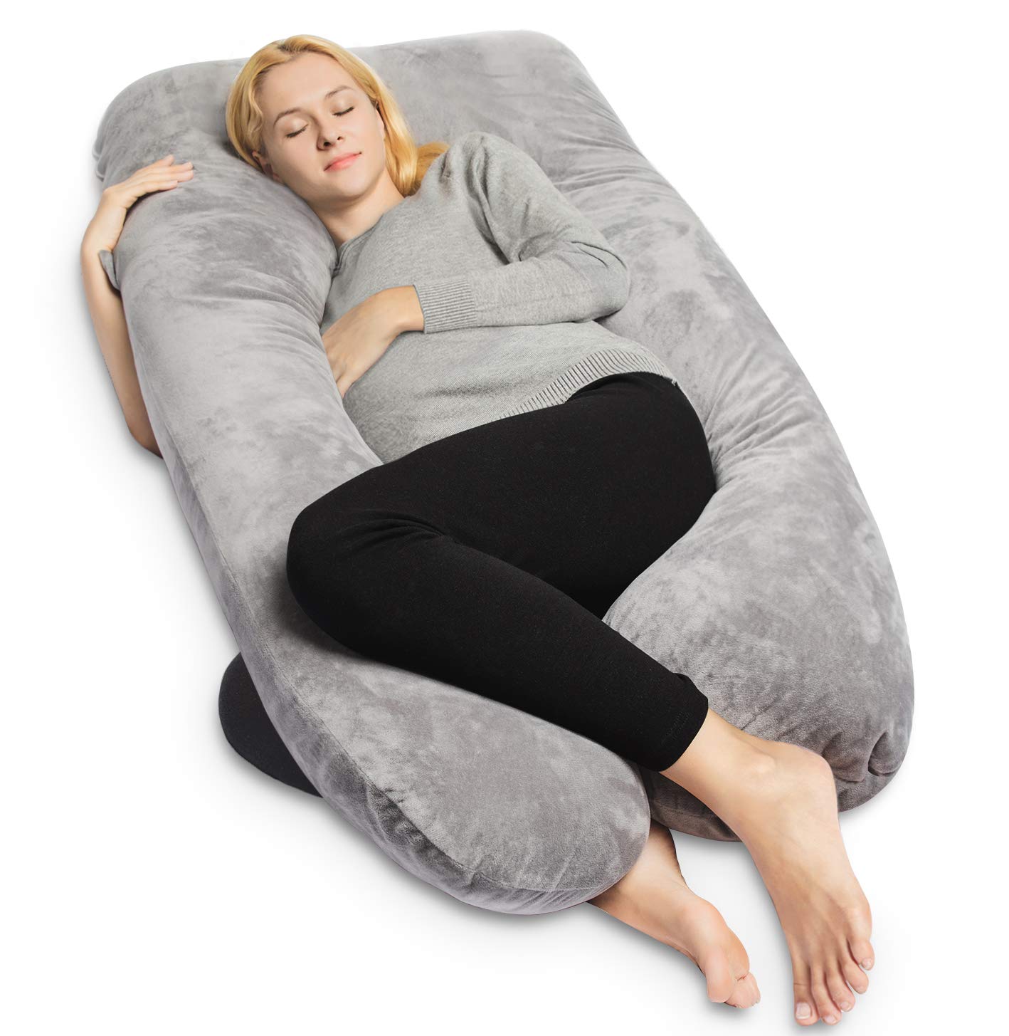 Leachco Snoogle Total Body Pillow Ivory Buy Online In Uae