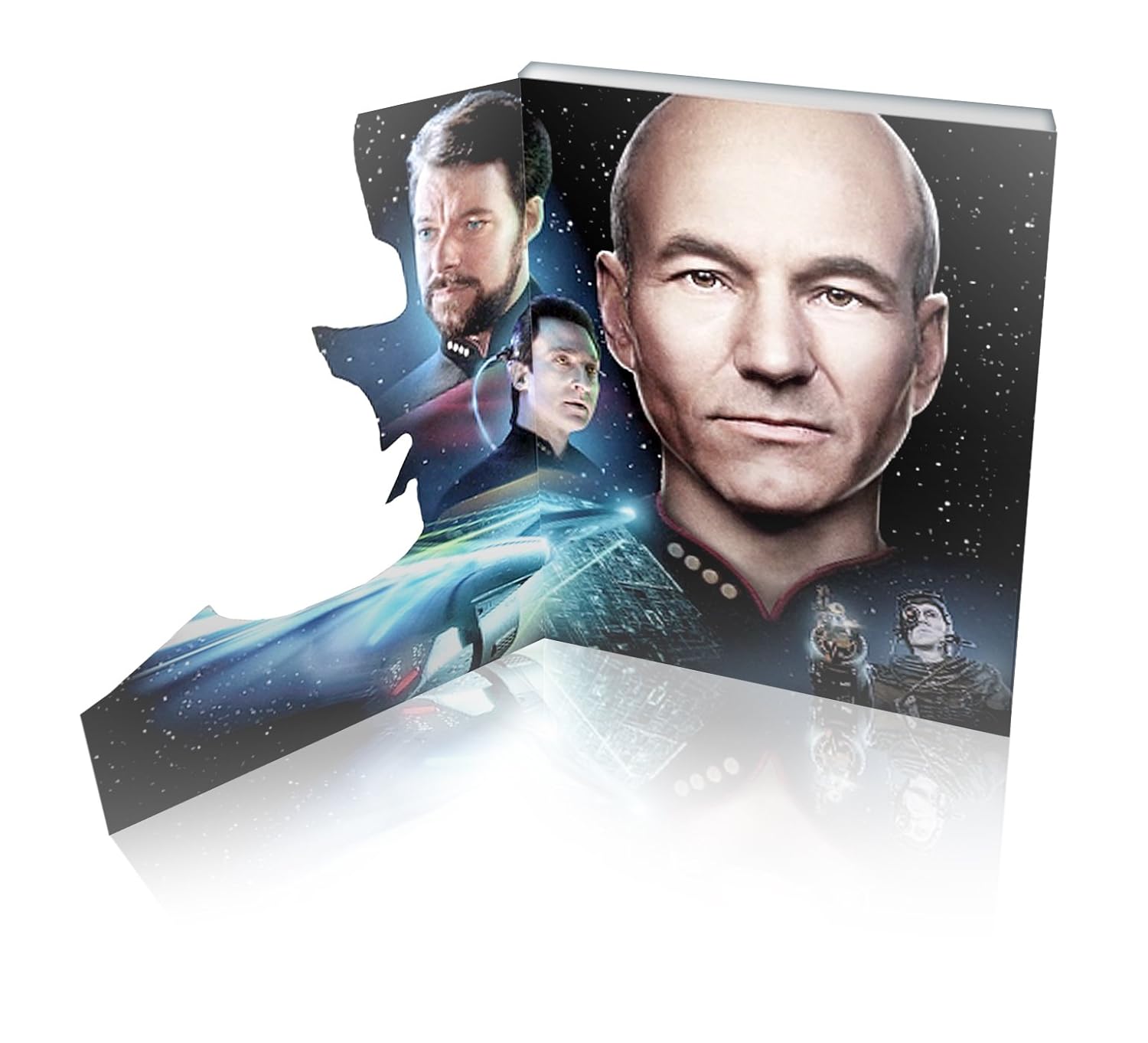 New Star Trek Best Episode Floating Machine City Borg (Blu-ray)