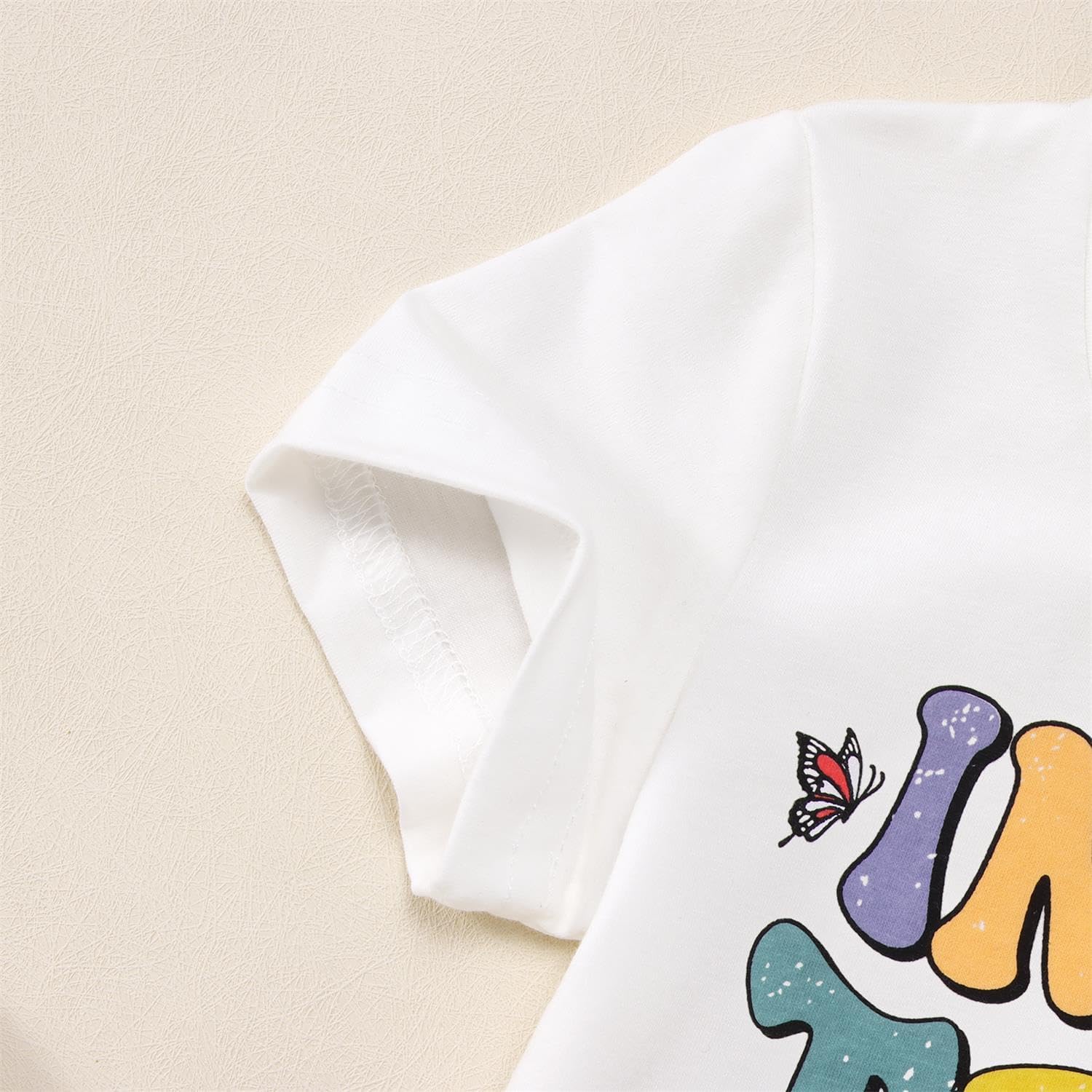 MODNTOGA Toddler Birthday Girl Shirt in My 1-7 Year Old Era Graphic T-Shirt Kid Girls B-Day Party Tee Short Sleeve Summer Top - Image 4