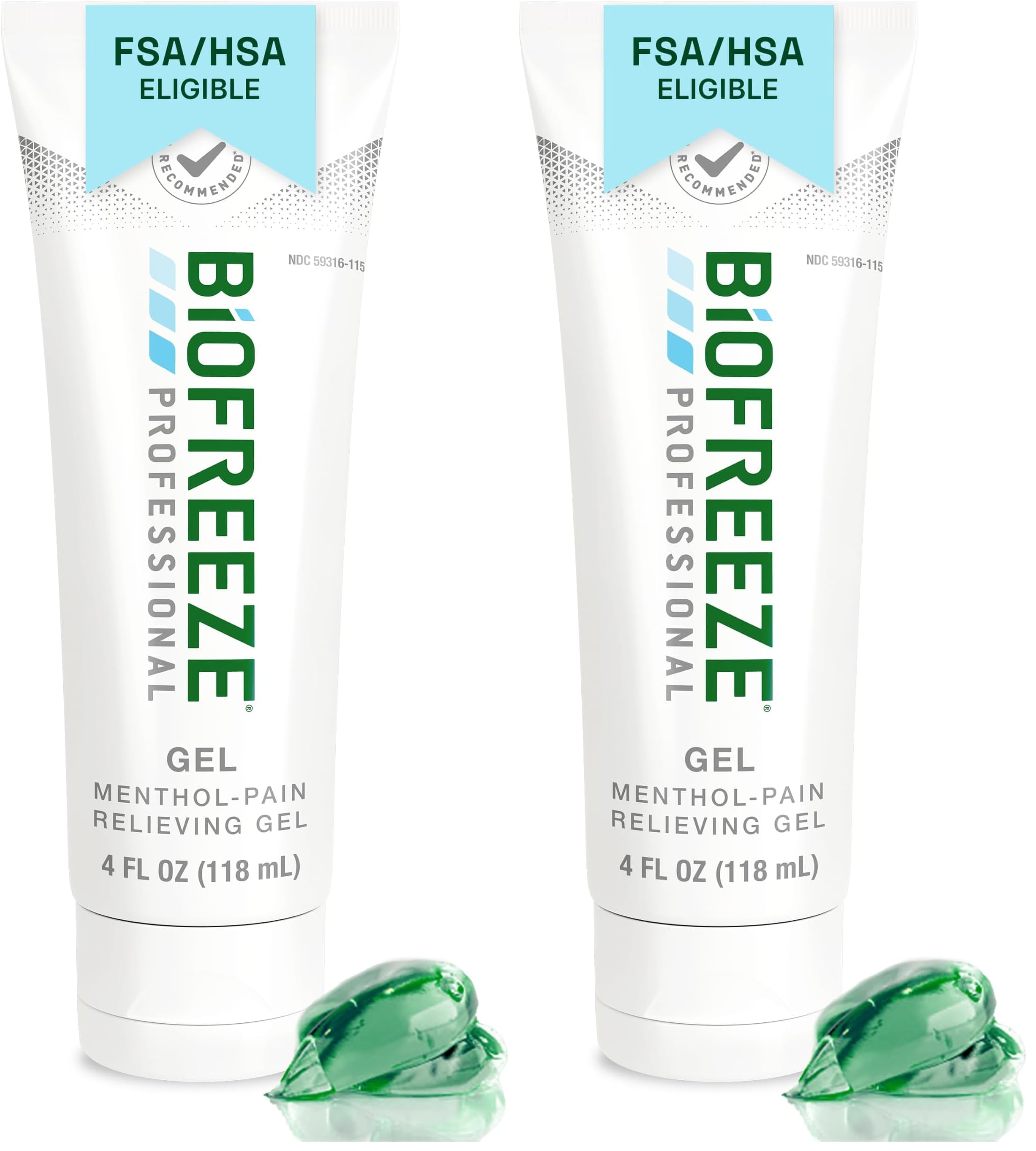 Biofreeze Professional Pain Relief Gel, Colorless Menthol Gel, 4 FL OZ — Amazon image 15