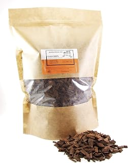 AlcoFermBrew US OAK CHIPS HIGH TOASTED 1kg - Anginge Wine Whiskey, Oak Flakes, Barrel Aged Flavor, Homebrewing, Oak Vodka
